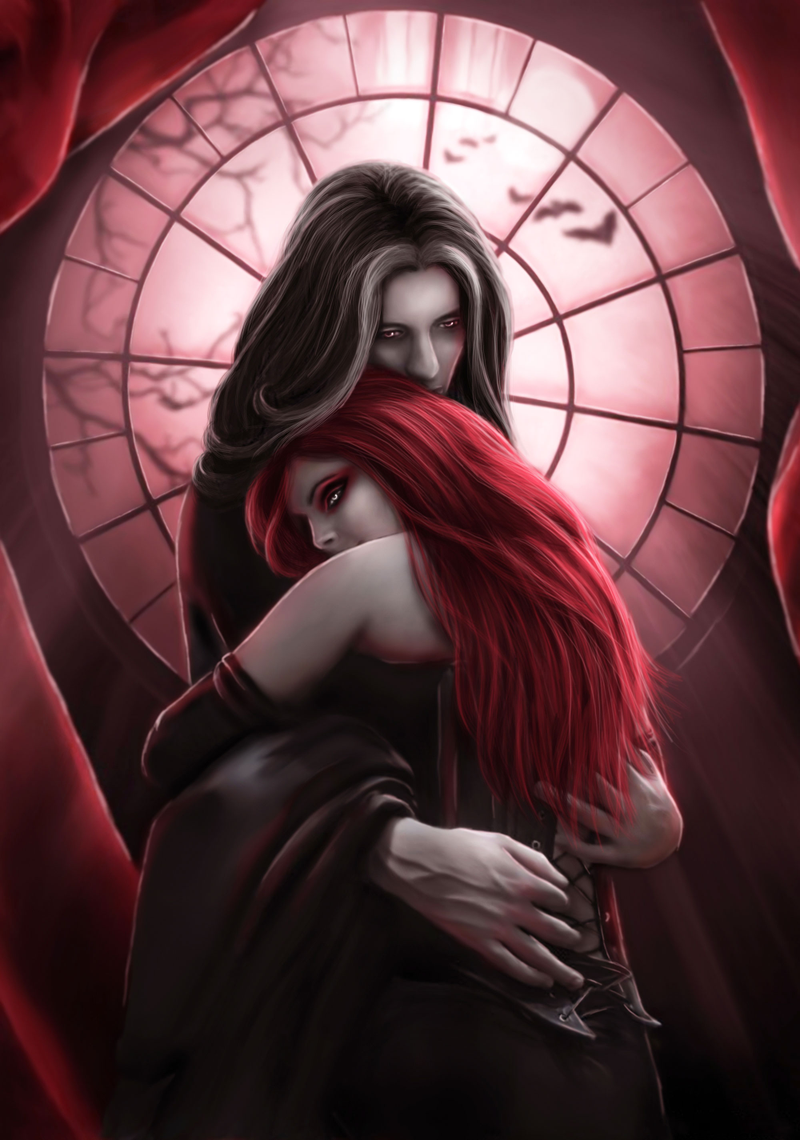 Illustration for article titled The Most Beautiful Vampire Art We've Seen in Untold Ages